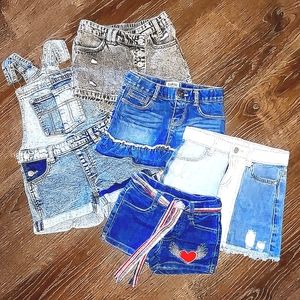 5 pc toddler denim bundle! Sz 4t